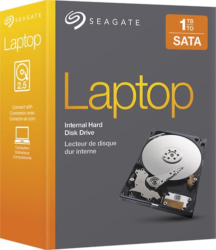 Seagate - 1TB Internal Serial ATA Hard Drive for Laptops - Multi - Larger Front