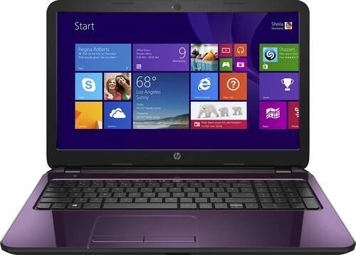 HP - 15.6" Laptop - AMD A8-Series - 4GB Memory - 500GB Hard Drive - Regal Purple - Larger Front