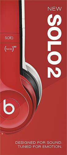 Beats by Dr. Dre - Solo 2 On-Ear Headphones - Blue - Alternate View 11