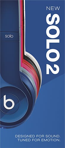 Beats by Dr. Dre - Solo 2 On-Ear Headphones - Blue - Alternate View 17