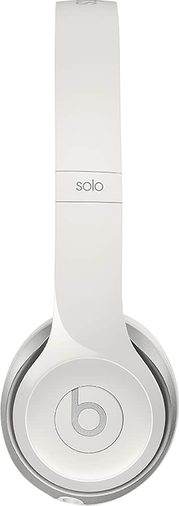 Beats by Dr. Dre - Solo 2 On-Ear Headphones - White - AlternateView11 Zoom