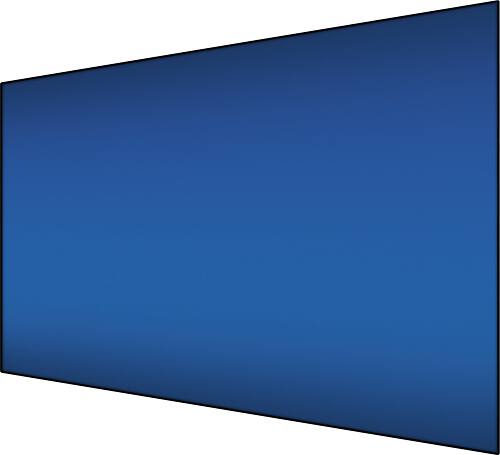 Screen Innovations - Black Diamond Zero Edge 100" Fixed Projector Screen - Angle