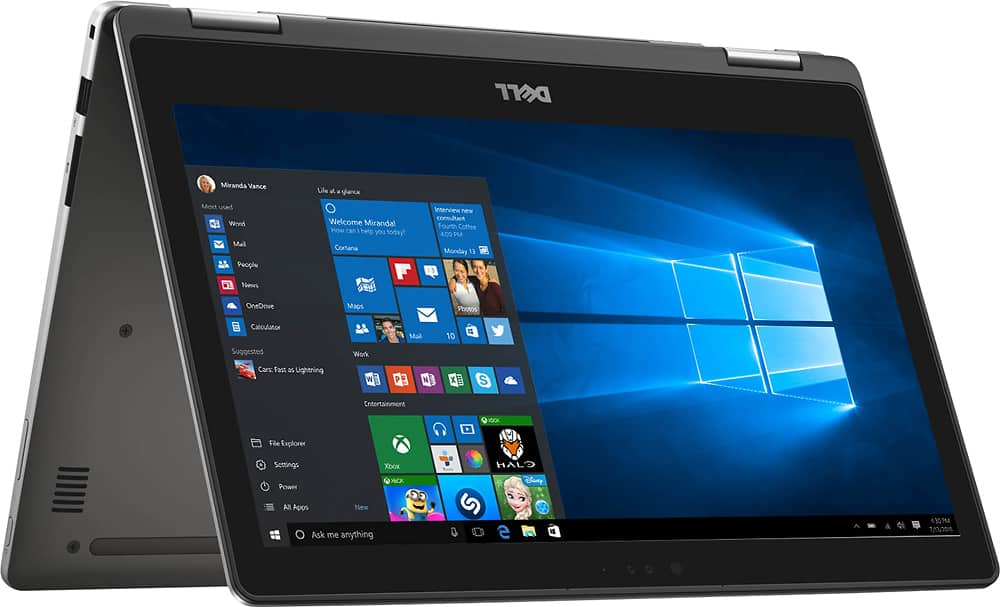 Best Buy Dell Inspiron 2 In 1 13 3 Touch Screen Laptop Intel Core I7