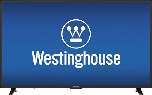Westinghouse - 50" Class (49.5" Diag.) - LED - 1080p - Smart - HDTV - Black - Larger Front