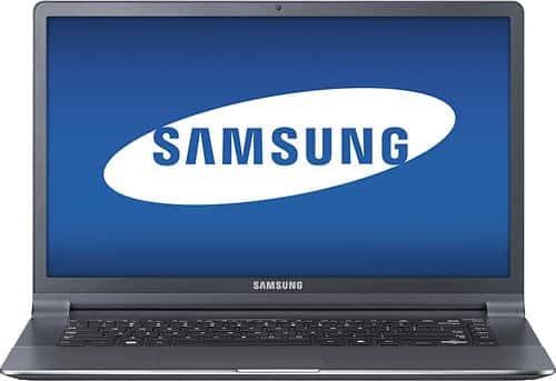 Samsung - Series 9 Ultrabook 15" Laptop - 8GB Memory - 256GB Solid State Drive - Mineral Ash Black - Larger Front