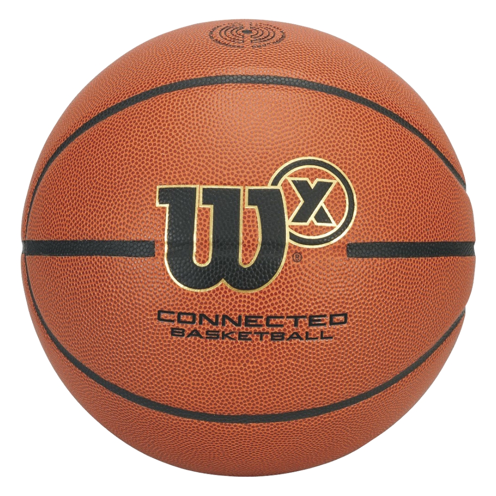Wilson Sporting Goods - Wilson X Connected 29.5" Basketball - Orange - Larger Front