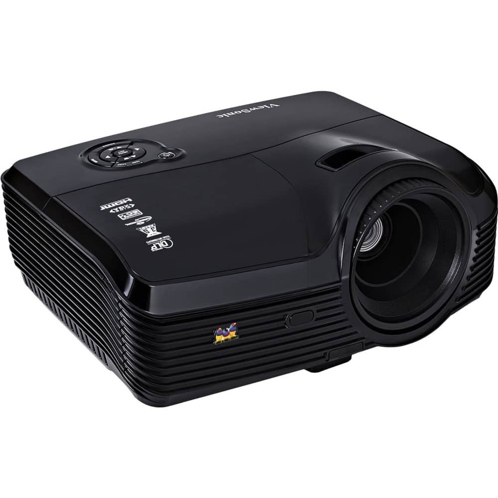 Best Buy Viewsonic Networkable Xga Dlp Projector Black Pjd