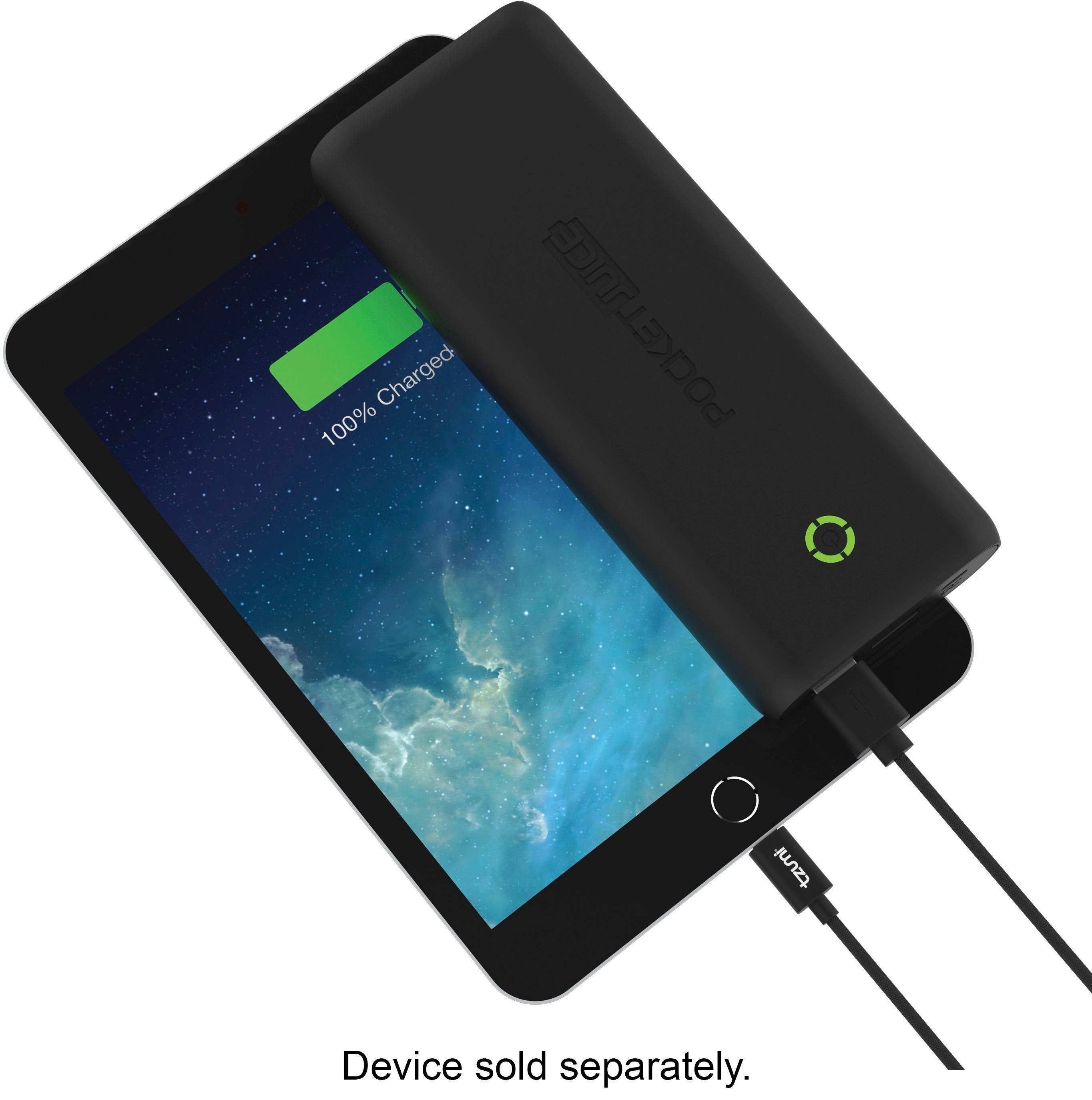 tzumi - pocketjuice 20,000 mah portable charger for most usb