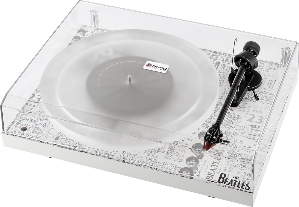 Pro-Ject Audio Systems - Debut Carbon Esprit SB Turntable (Beatles 1964 edition) - White and Black - AlternateView18 Zoom