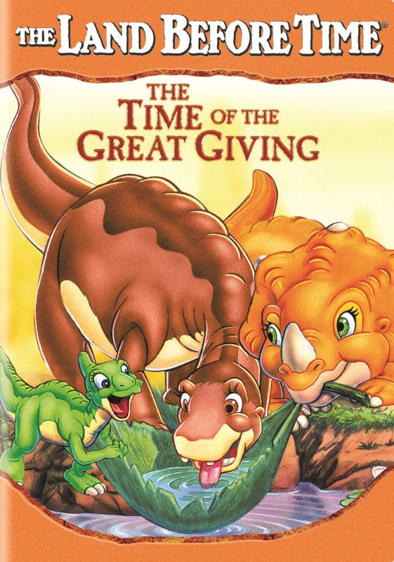 The Land Before Time III: The Time of the Great Giving (DVD)  (English/French/Spanish)  1995 - Larger Front