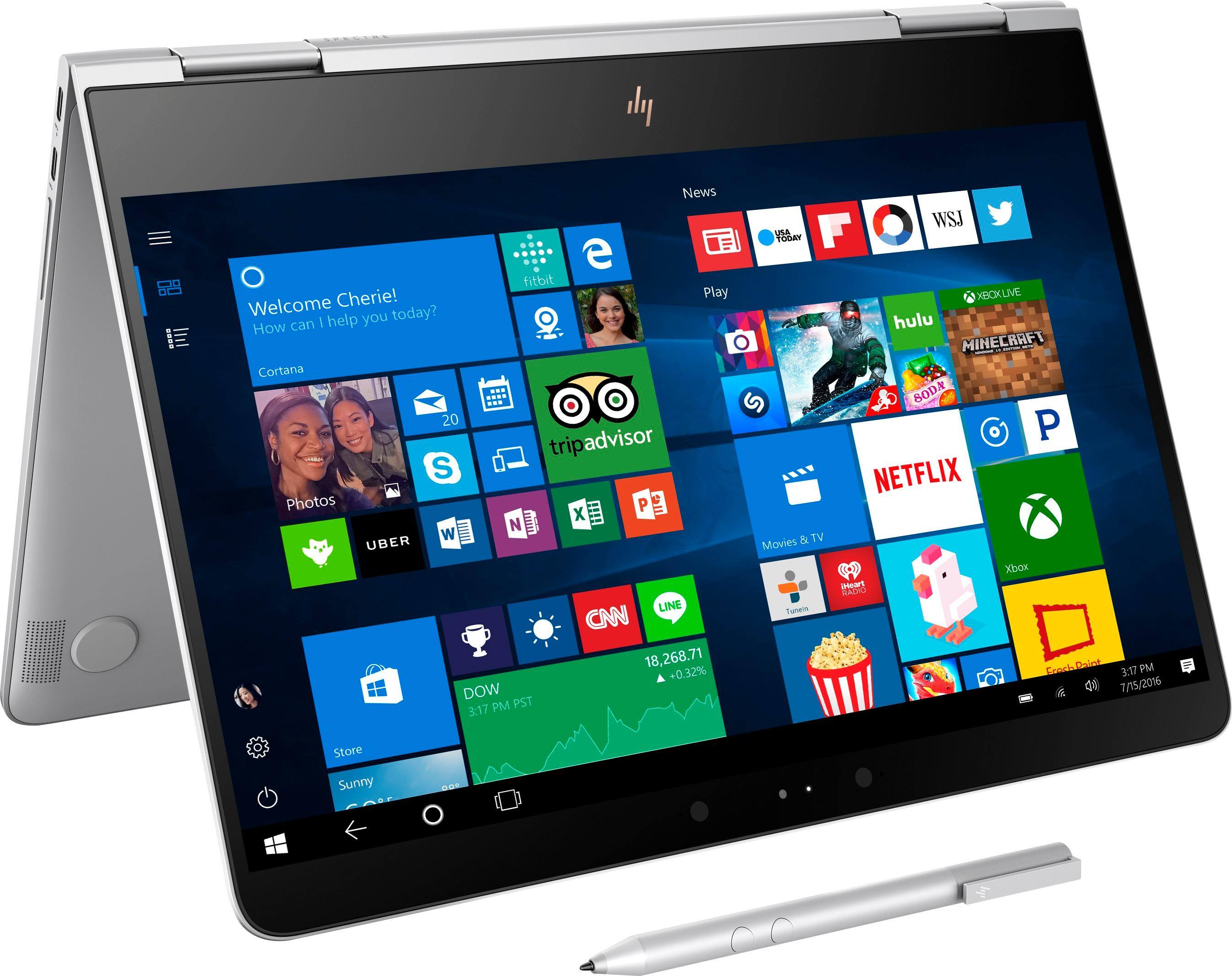 Best Buy HP Spectre X360 2 In 1 13 3 Touch Screen Laptop Intel Core