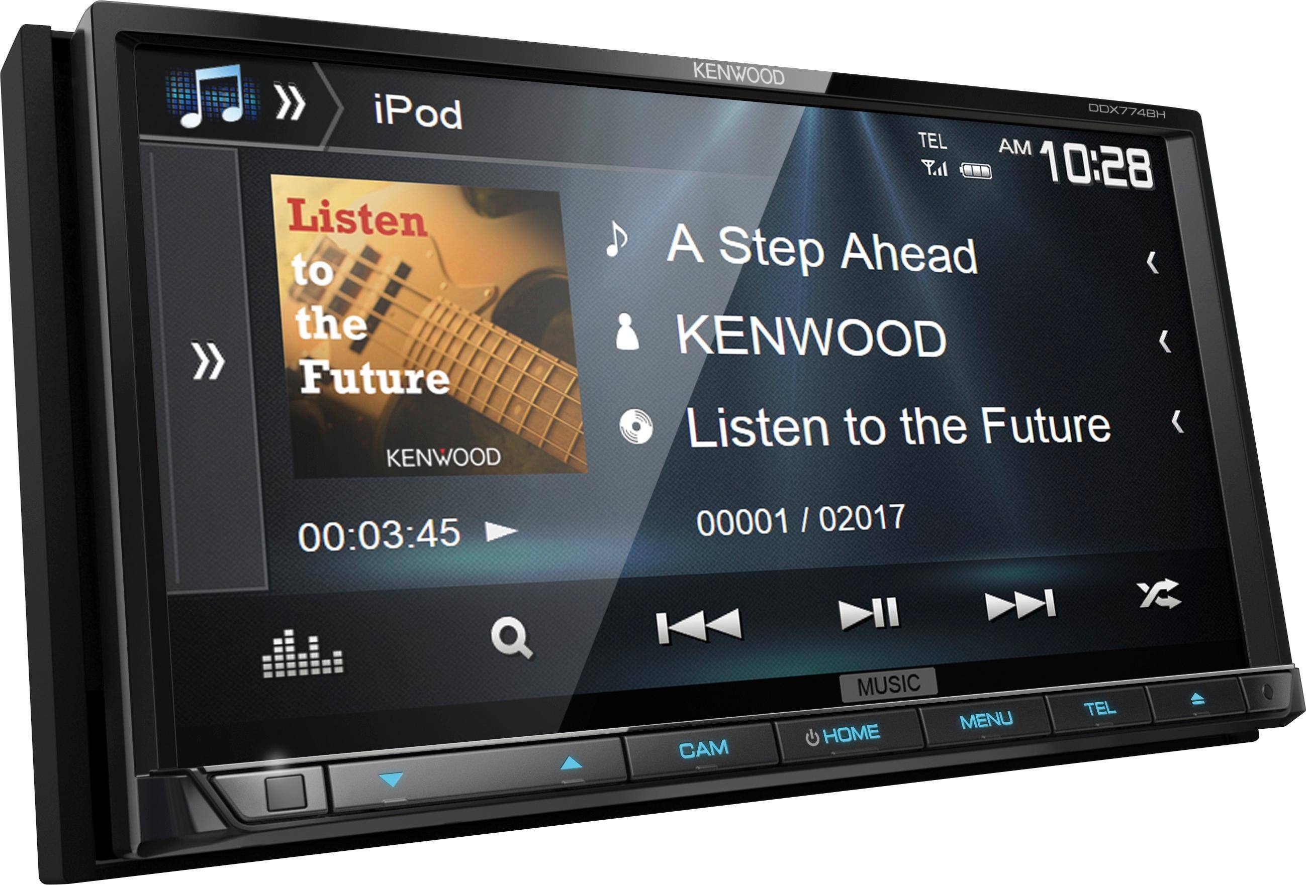 Best Buy Kenwood 7 Built In Bluetooth In Dash CD DVD DM Receiver