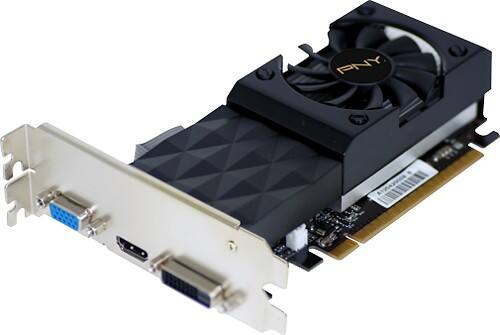 PNY Technologies PNY NVIDIA GeForce GT 640 1 GB DDR3 PCI Express 3.0 Graphics Card (VCGGT640XPB) 