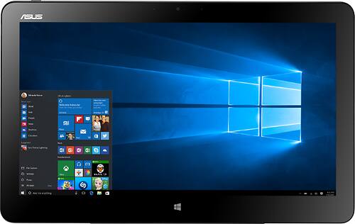 Asus - 19.5" Portable Touch-Screen All-In-One Computer - 8GB Memory - 1TB Hard Drive - Dark Grey - Larger Front
