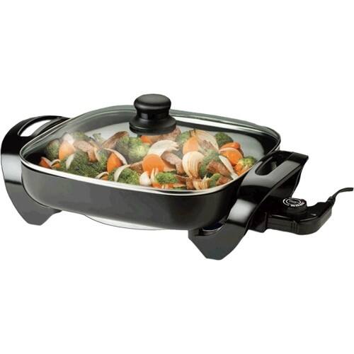 Brentwood - SK- 65 12 in. Electric Skillet - Larger Front