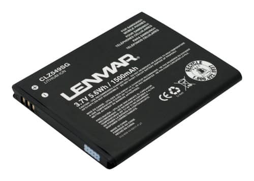 Lenmar - Lithium-Ion Battery for Samsung Stratosphere SCH-I405 Mobile Phones - Black - Larger Front