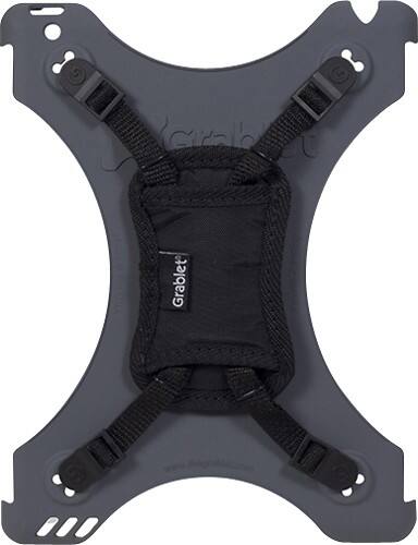 Grablet - G2 Case for Apple® iPad® 2 and iPad (3rd Generation) - Slate Gray - Larger Front