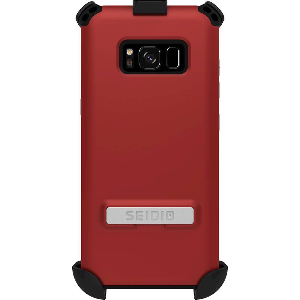 Best Buy Seidio DILEX Combo Case For Samsung Galaxy S8 Dark Red Black