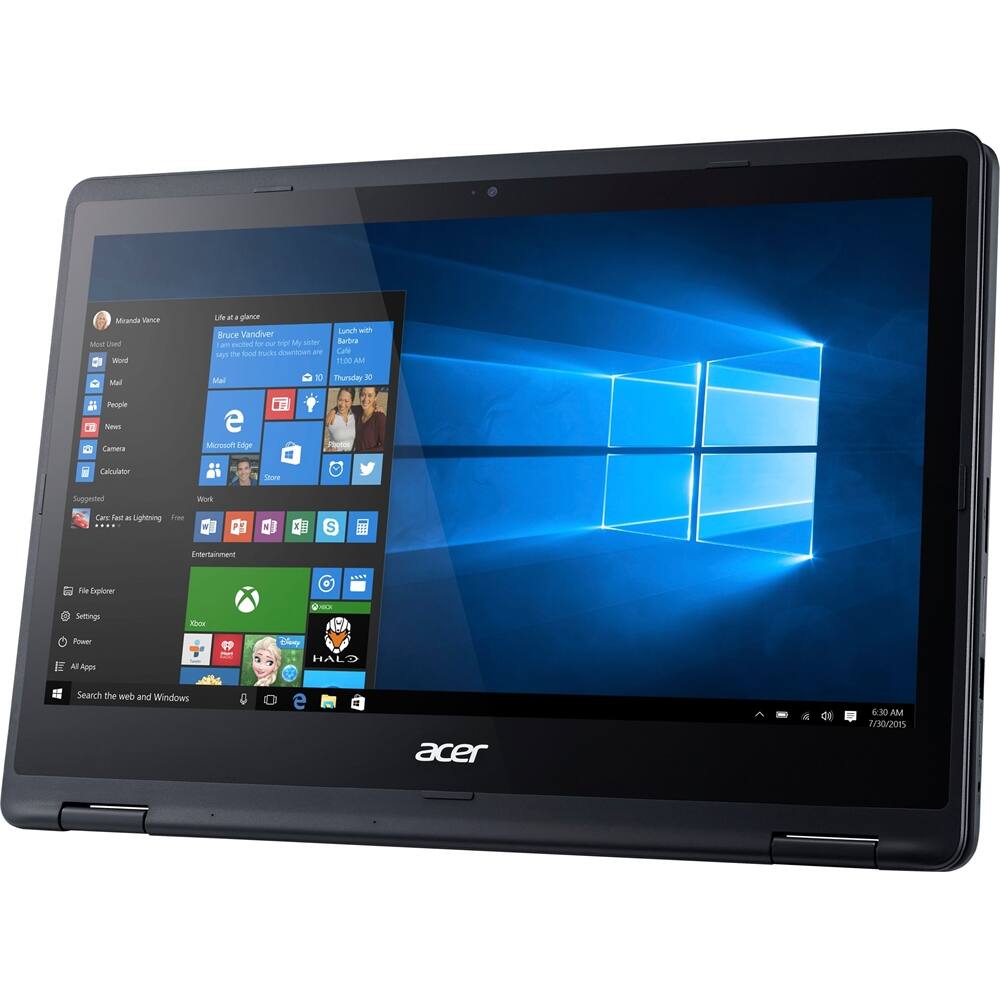 Best Buy Acer Aspire R In Refurbished Touch Screen Laptop