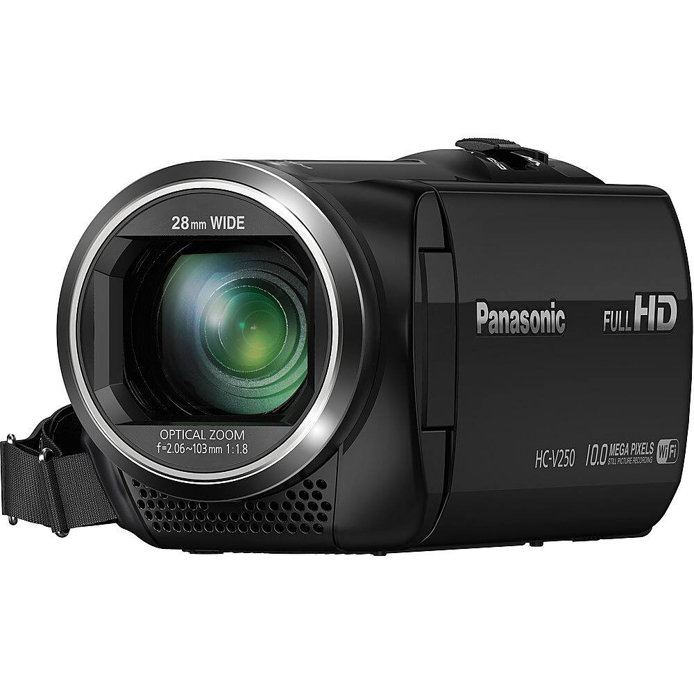 Best Buy Panasonic V Hd Flash Memory Camcorder Black Hc V K