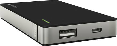 mophie - powerstation mini External Battery - Black - Angle