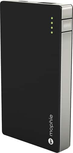mophie - powerstation mini External Battery - Black - Larger Front