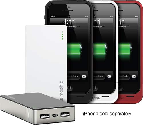 mophie - powerstation duo - Black - Alternate View 3