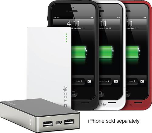 mophie - powerstation duo - Black - Alternate View 3