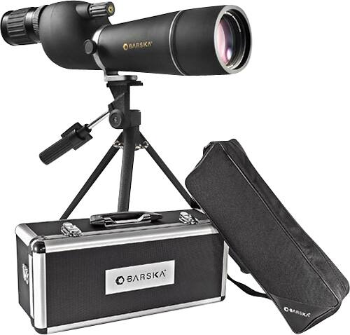 Barska - Naturescape 15-45 x 60 Spotting Scope - Black - Angle