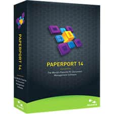 PaperPort v.14.0 - Complete Product - 1 User - PC - Larger Front