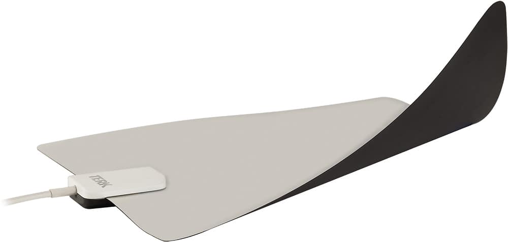 TERK - Ultrathin Indoor HDTV Antenna - Black/White - Angle Zoom