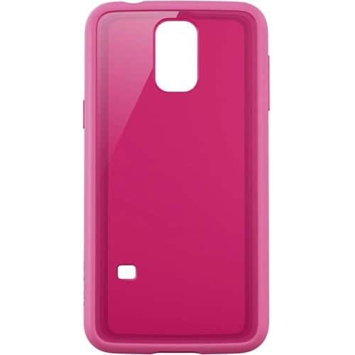 Belkin - Air Protect Grip Vue Protective Case for Galaxy S5 - Fuschia - Larger Front