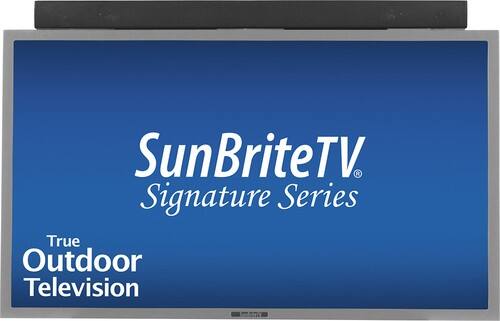SunBrite TV - Signature Series - 55" Class (55" Diag.) - LED - Outdoor - 1080p - 60Hz - HDTV - Silver - Larger Front