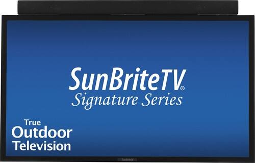 SunBrite - Signature Series - 55" Class (55" Diag.) - LED - Outdoor - 1080p - HDTV - Black - Larger Front