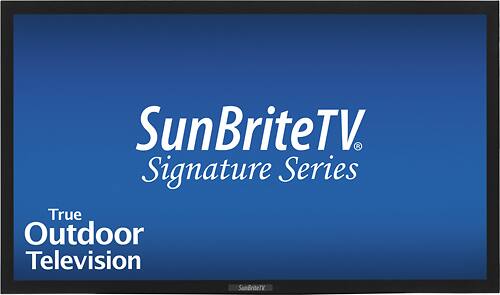 SunBrite TV - Signature Series - 46" Class (46" Diag.) - LED - Outdoor - 1080p - HDTV - Black - Larger Front