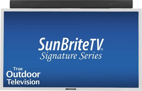 SunBrite TV - Signature Series - 55" Class (55" Diag.) - LED - Outdoor - 1080p - 60Hz - HDTV - White - Larger Front