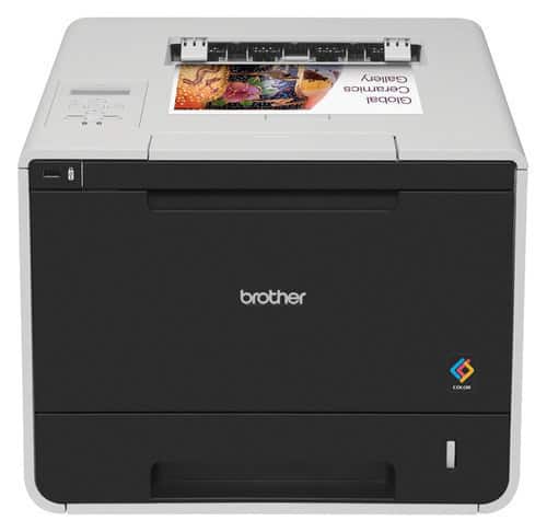 Brother - HL-L8350CDW Wireless Color Laser Printer - White - Larger Front