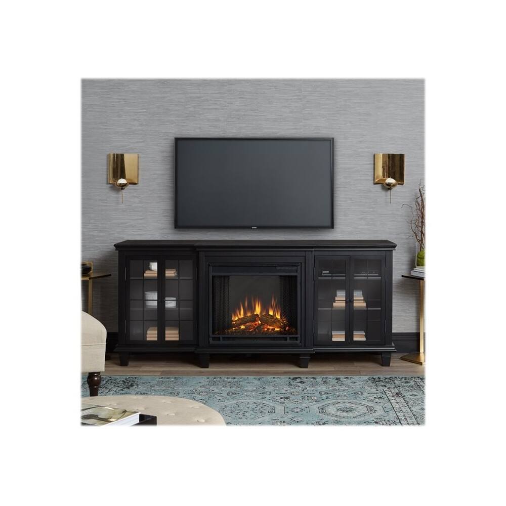 Best Buy Real Flame Marlowe Electric Fireplace Black E Bk