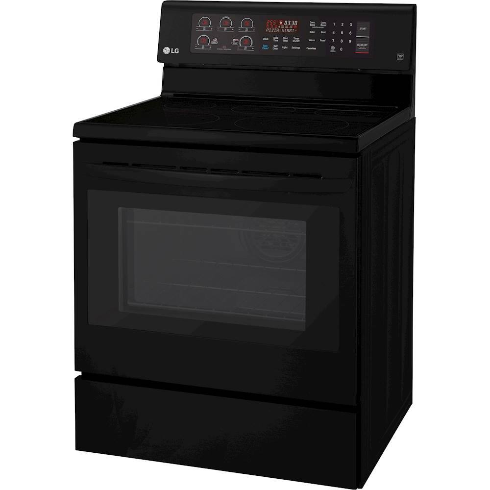 Best Buy Lg Cu Ft Self Cleaning Freestanding Electric Convection