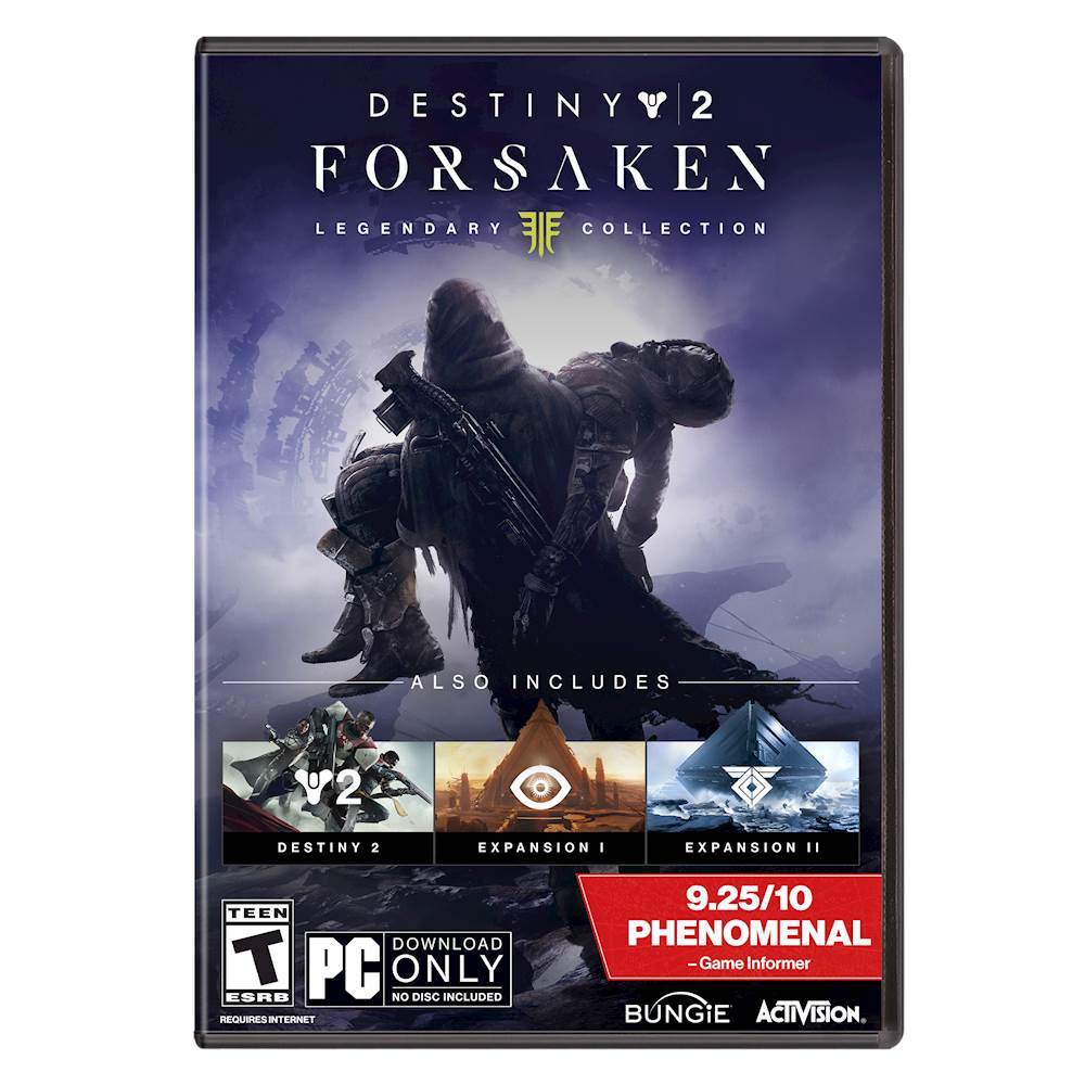 Best Buy Destiny Forsaken Legendary Collection Windows