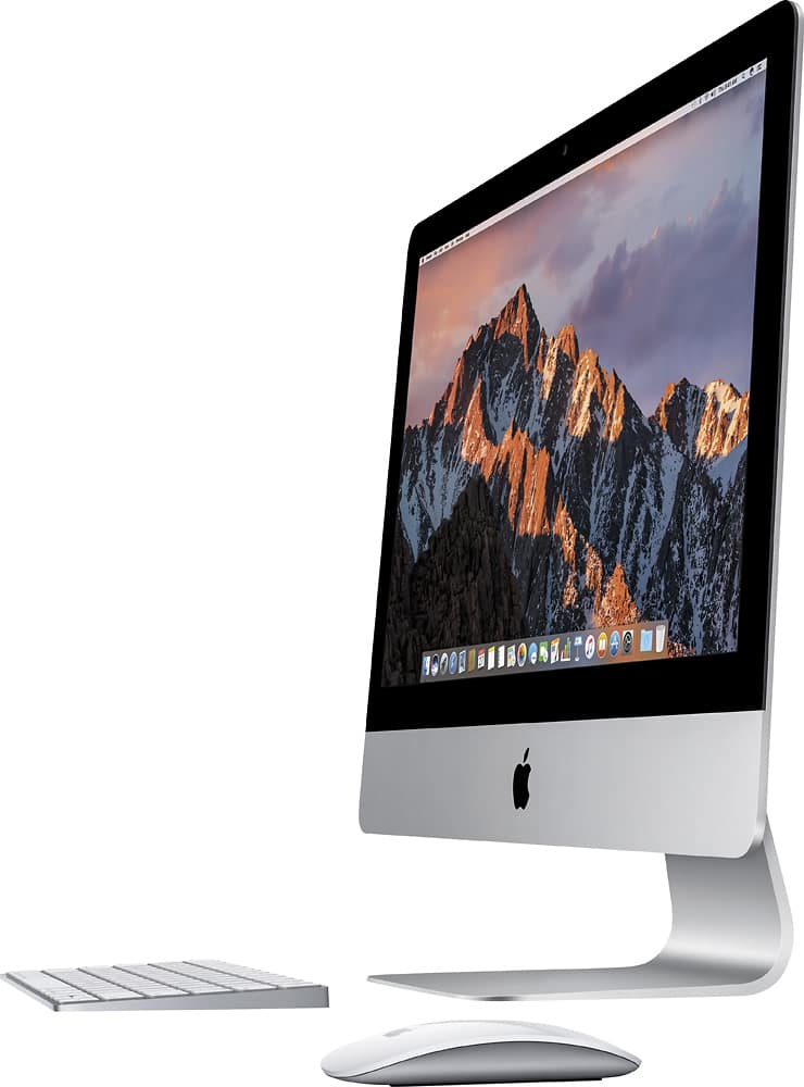 Apple - 21.5" iMac® with Retina 4K display - Intel Core i5 (3.1GHz) - 8GB Memory - 1TB Hard Drive - Silver - AlternateView11 Zoom