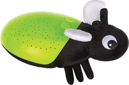 Discovery Kids - Constellation Projection Firefly Star Light Plush Toy - Green - Angle