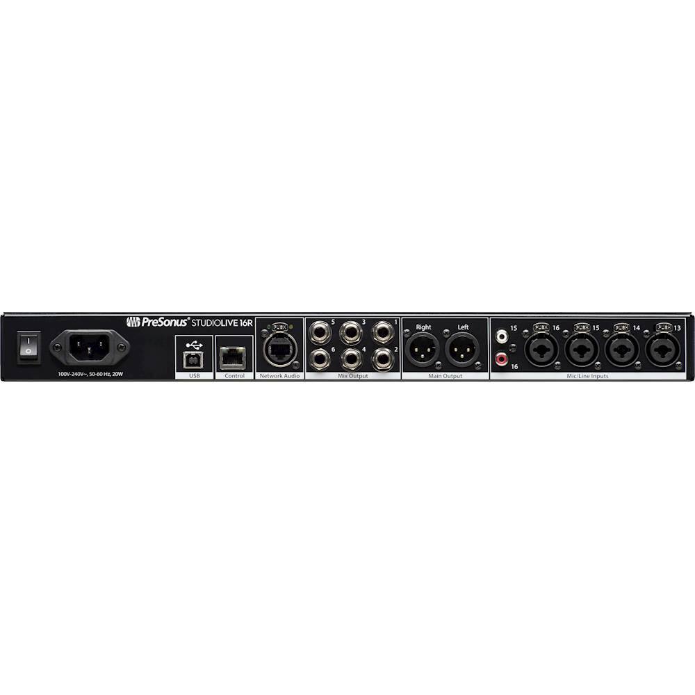 Best Buy PreSonus StudioLive 16R Series III 16 Channel Rack Mixer