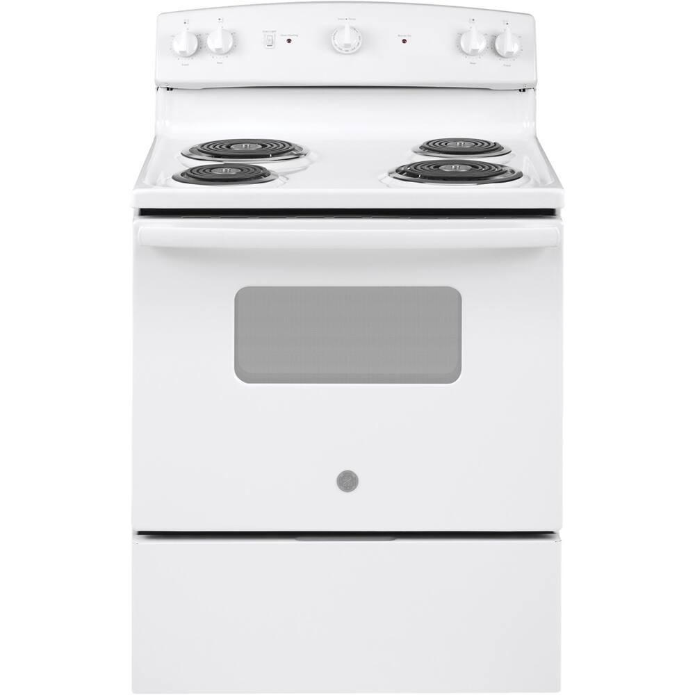 GE Cu Ft Freestanding Electric Range White JBS DMWW Best Buy