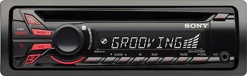 Sony CDX-GT270MP CD/MP3 Car Stereo Receiver with Front Aux Input