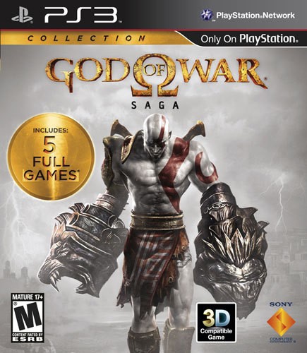 Sony God Of War Saga PS3 Video Game