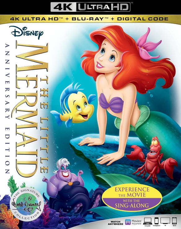 

The Little Mermaid [30th Anniversary Signature Collection] [Digital Copy] [4K Ultra HD Blu-ray/Blu-ray] [1989]