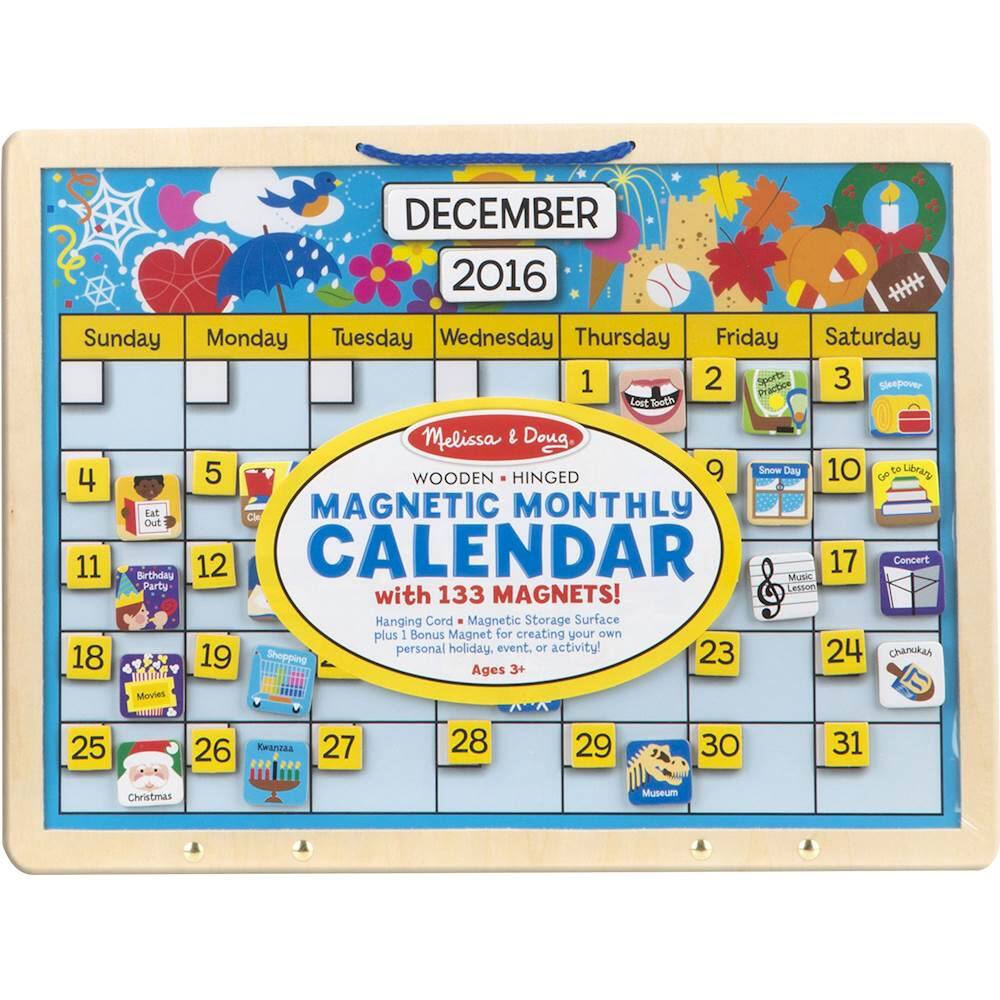 Best Buy Melissa Doug Monthly Magnetic Calendar