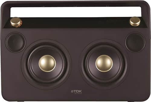 TDK - Life on Record A73 Wireless Boombox with FM Radio - Larger Front