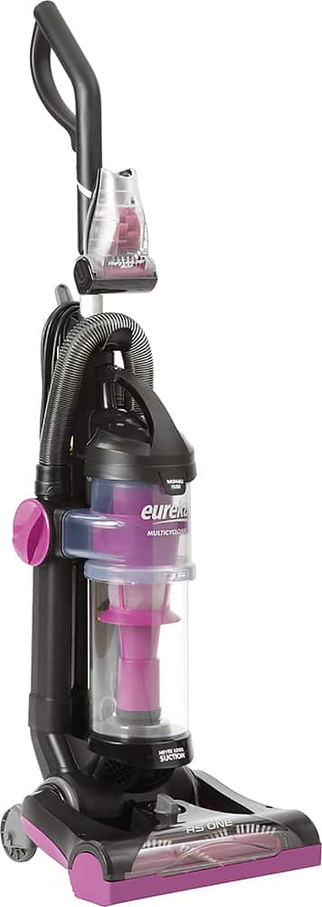 Eureka - AS ONE Bagless Pet Upright Vacuum - Fuchsia Flight - Angle Zoom